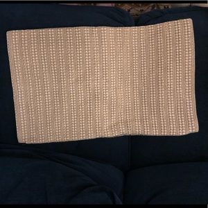 Pottery Barn Tan Lumbar 16 x 26 Pillow Cover